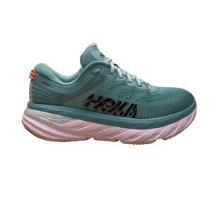 Hoka One One Women’s Light Blue Bondi 7 Running Shoes Size 7.5